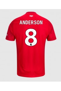 Nottingham Forest Elliot Anderson #8 Voetbaltruitje Thuis tenue 2024-25 Korte Mouw